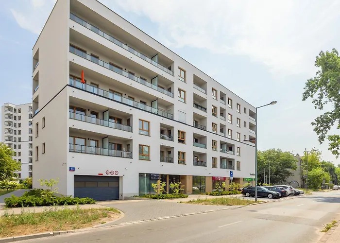 Metro Targowek One Bedroom For 4 With Furnished Balcony By Renters *