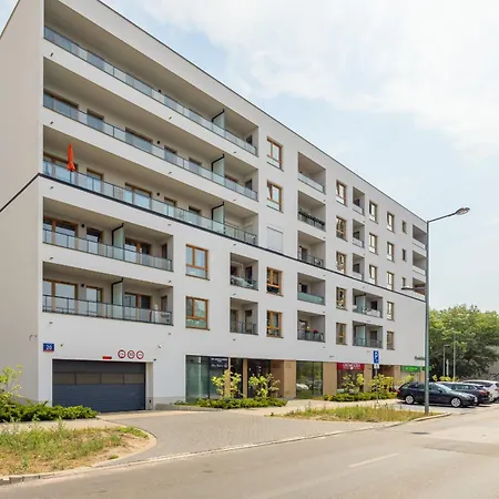 Metro Targówek One Bedroom For 4 With Furnished Balcony By Renters *